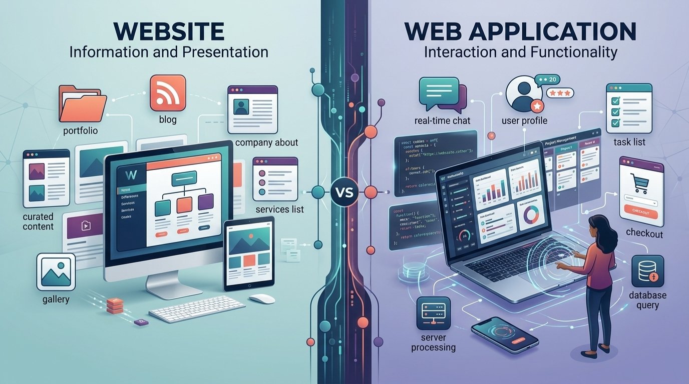 Website vs Web Application